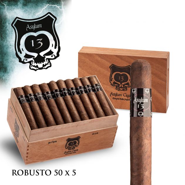 Asylum 13 Robusto 50 x 5 Nicaragua (20)