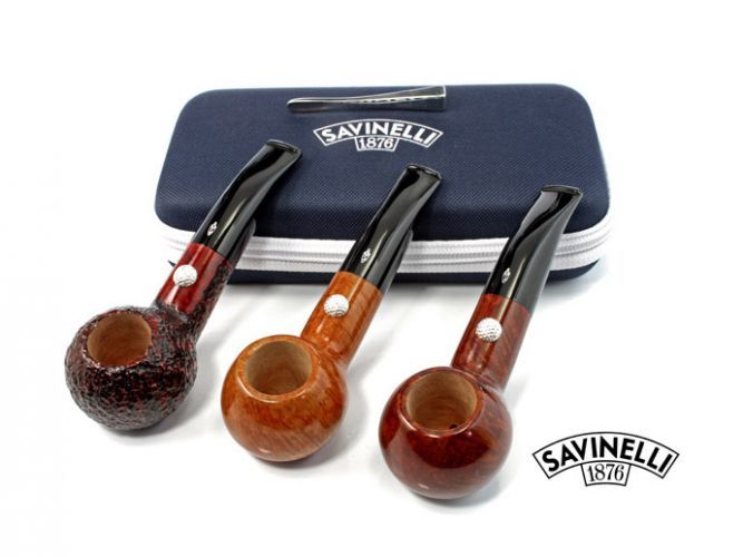 Pipa GOLF (cu port pipa si companion) Savinelli