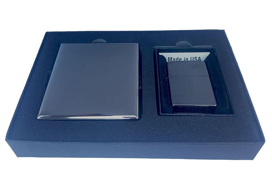 Zippo Gift Set EBONY