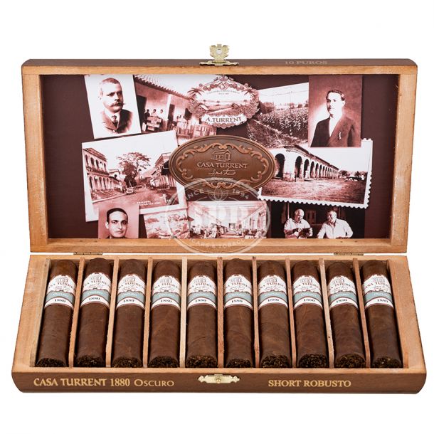 Casa Turrent 1880 Oscuro Short Robusto (10)