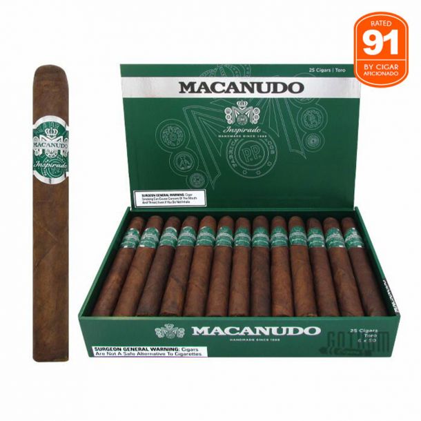 Macanudo Inspirado Green Toro 6 x 50 (25)