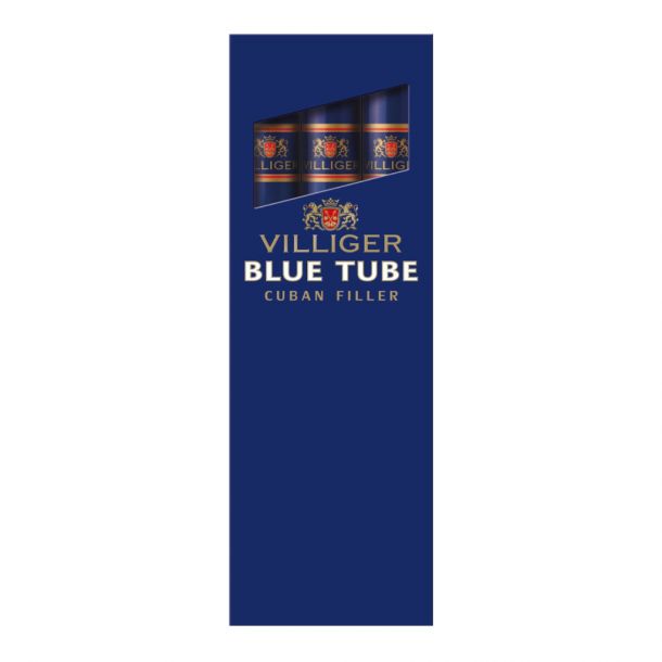 Trabucuri VILLIGER TUBE BLUE Cuban Filler 3 buc