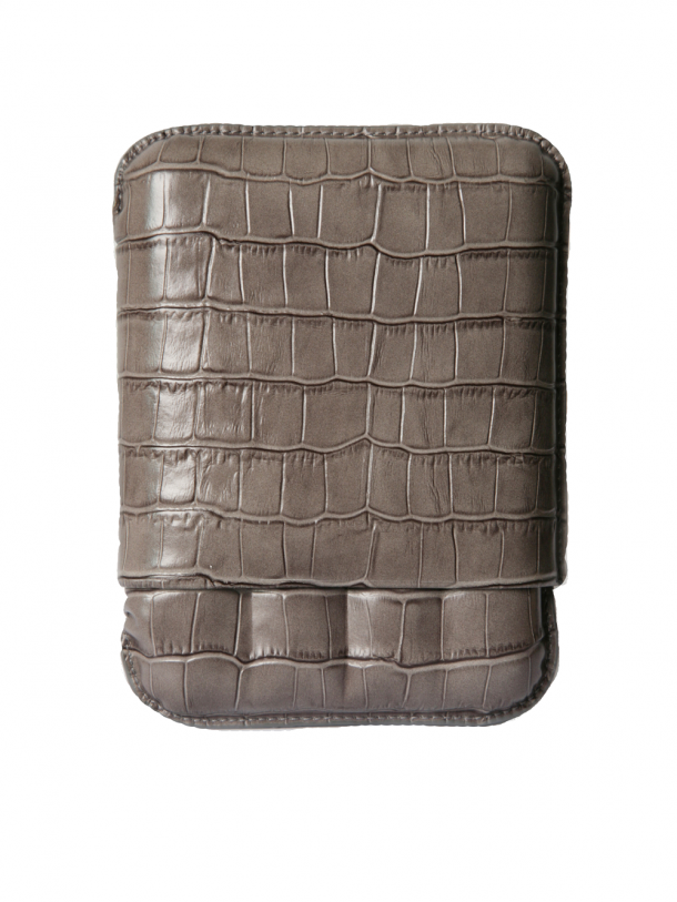 Cigar Case CROCO / ring 60 / leather / Montes