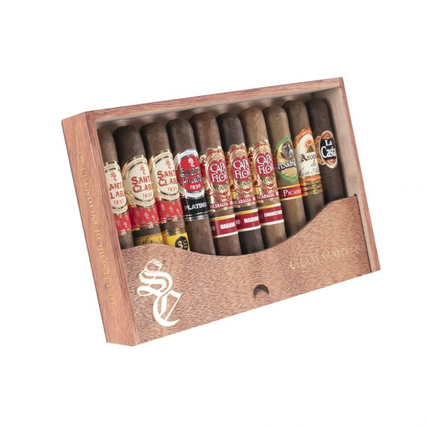 Santa Clara GLAM Sampler Robusto (10)  