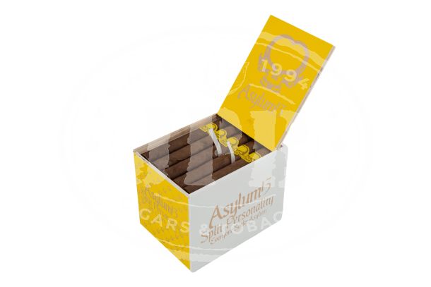 ASYLUM SPLIT PERSONALITY PETIT CORONA 40 X 4 (BANANE) (25)