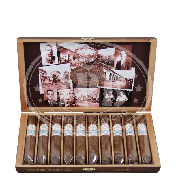 CASA TURRENT 1880 CLARO PERFECTO 54 X 5 1/2 (10)
