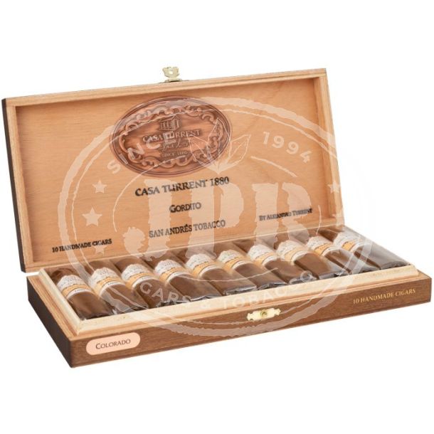 CASA TURRENT 1880 COLORADO GORDITO 60 X 4 (10)