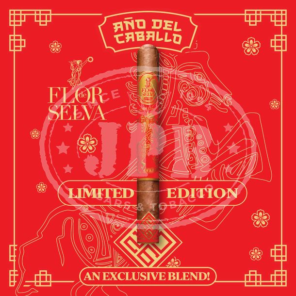 FLOR DE SELVA ANO DEL CABALLO 2026 / DOBLE CORONA 7 X 52 (10)