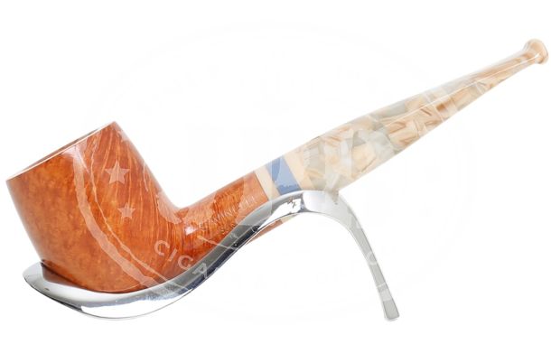 Pipa Sasso (mustiuc marmorat, 9 mm) Savinelli