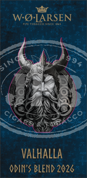Tutun pentru pipa W. O. Larsen Valhalla Odin's Blend Editie Limitata 2026 (100 g)