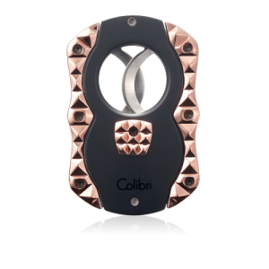 Colibri Double-guillotine Cigar Cutter with color-coated blades