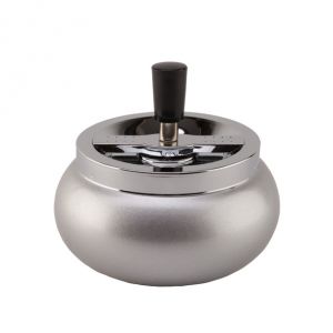 Spin-Ash Silver ashtray Hauser