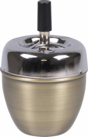 Scrumiera Spinning Apple Brass Hauser