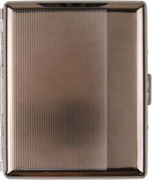 Gunmetal Stripes Cigar Case Hauser