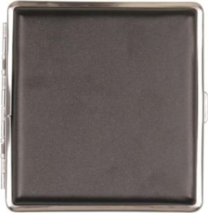 Leatherette Black cigar case Hauser