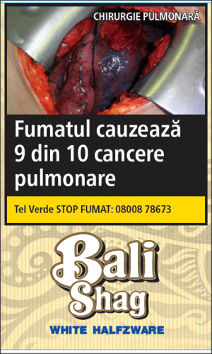 Tutun de rulat Bali WHITE Halfzware