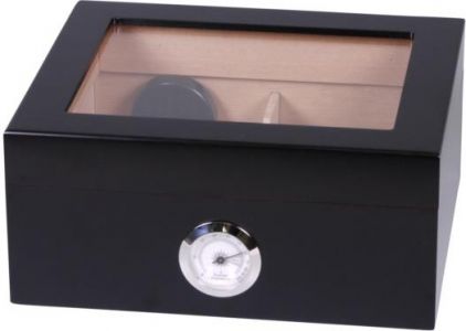 Black Matt Top humidor