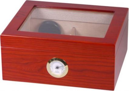 Red-brown Matt Top humidor