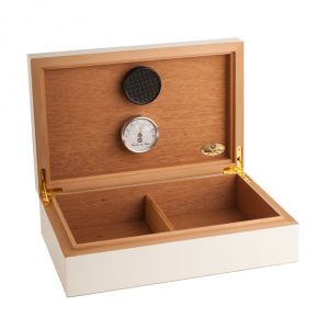 Roma white humidor