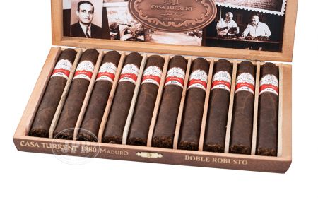 CASA TURRENT 1880 Maduro Doble Robusto (10)