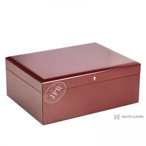 HUMIDOR BURGUNDY SAVINELLI MEDIUM