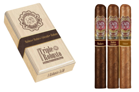 Capa Flor Triple Robusto Selection Gift Box (3)