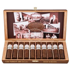 Casa Turrent 1880 Oscuro Short Robusto (10)