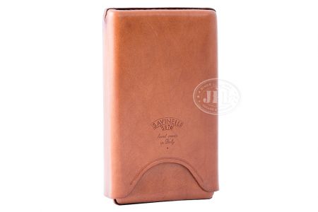 LEATHER CIGAR CASE SAVINELII HAVANA 