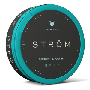 Plicuri cu nicotina STROM Fresh Mint (12,5g, 0,6 g/plic, Nicotina 9,6mg/plic)