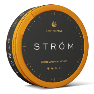 STROM Minty Orange Nicotine Pouches (12,5g, 0,6 g/pouch, Nicotina 9,6mg/pouch) 