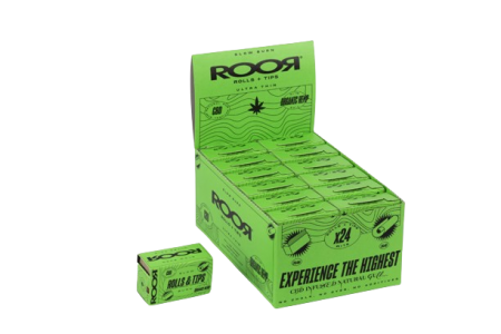 RooR Foita rola + Filtre / Organic Hemp (infuzata cu CBD)