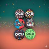 GRINDER METAL EDITIE LIMITATA OCB  (50MM / PATRU PARTI)