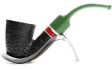 Pipa San Nicholas 2025 (inel rosu / mustiuc verde / 9mm) Savinelli
